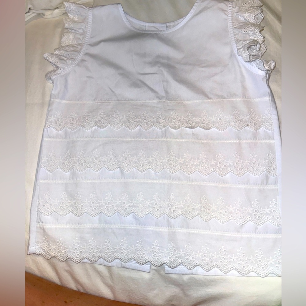 🤍 Beaufort Bonnet Company Girls Blouse – Size 12 (Runs Small)